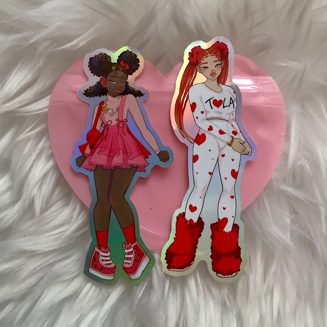 Toka Tola Girls Valentine’s Fit Set