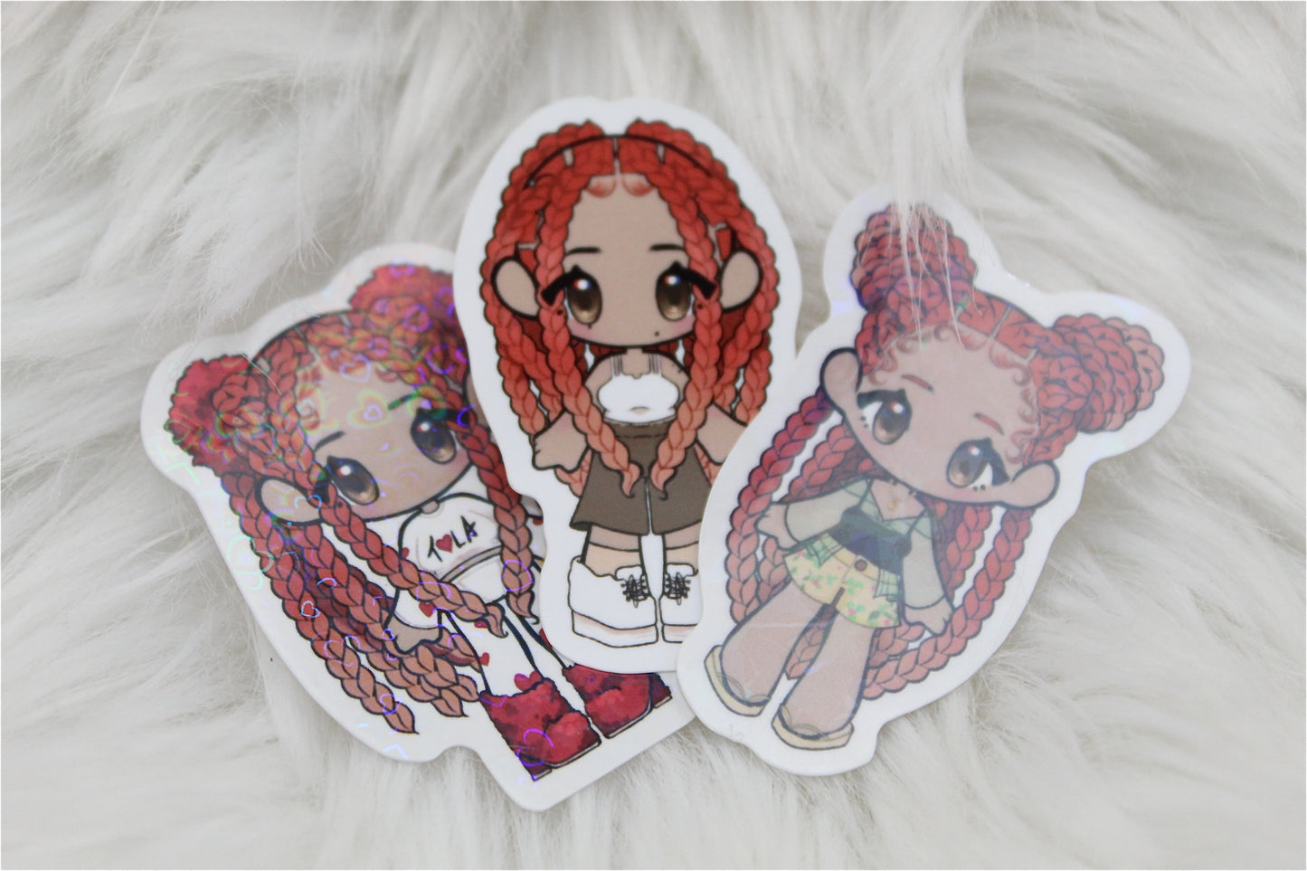 Chassidy Chibi Sticker Pack