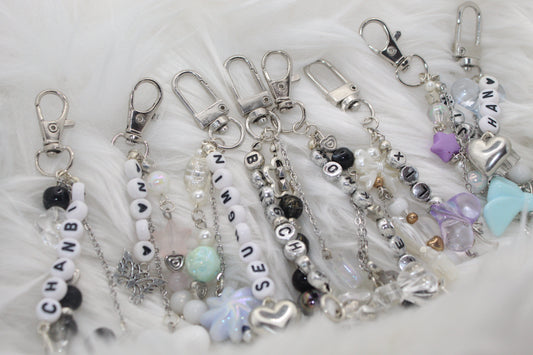 Stray Kids Kpop Beaded Keychain